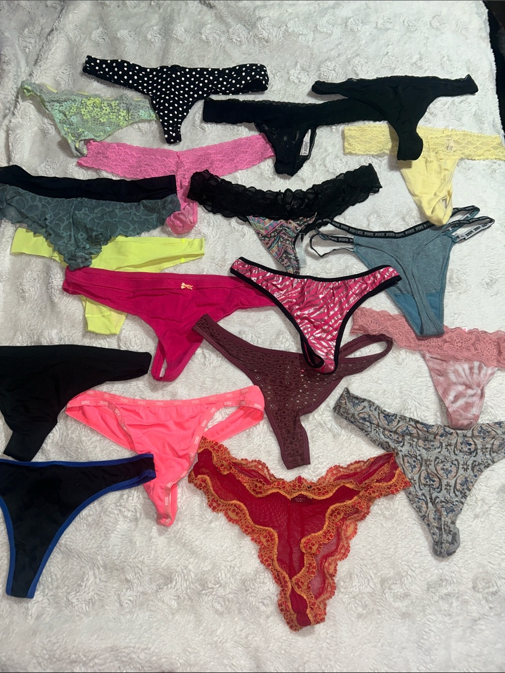 19 Thong Bundle 11 Victoria's Secret Thong Style and 8 other brand